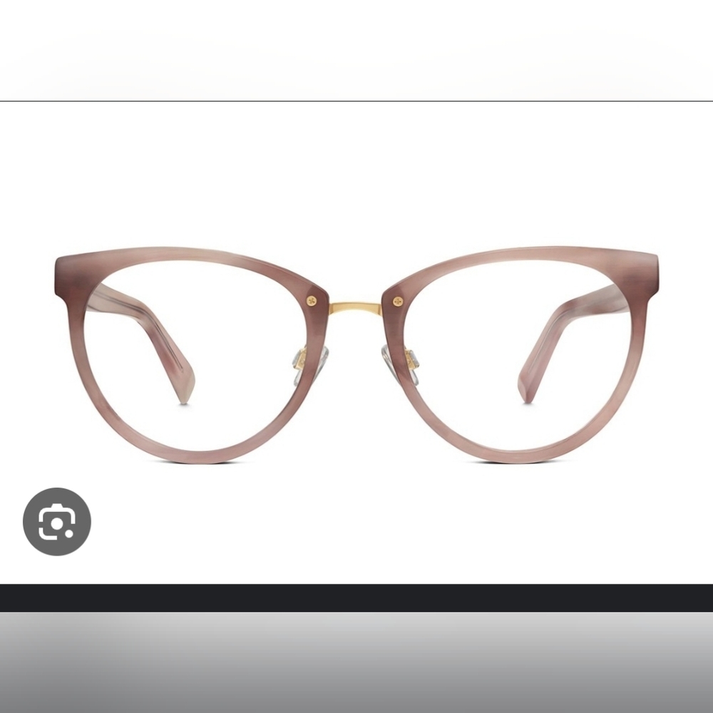 [RARE] Warby Parker Tansley Glasses in Pale Rose
